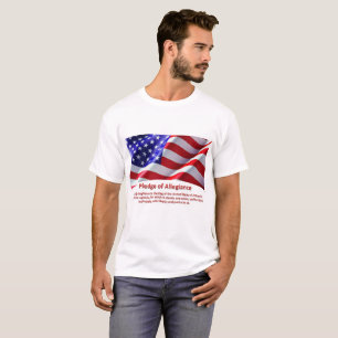 Camiseta Garantia dos EUA do Tshirt do homem da fidelidade