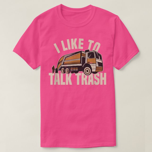 Camiseta Garbage Truck Waste Collector 703 (Frente do Design)