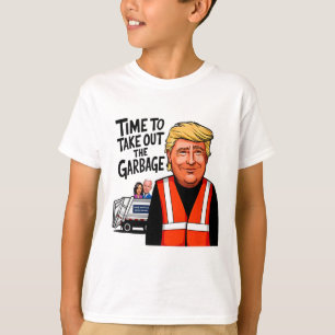 Camiseta Garbyge Para Trump 2024 É Um Momento Engraçado Par