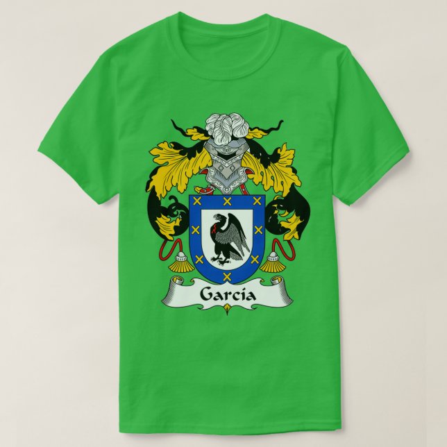 Camiseta Garcia Casaco de BraçosProteção para a Família (Frente do Design)