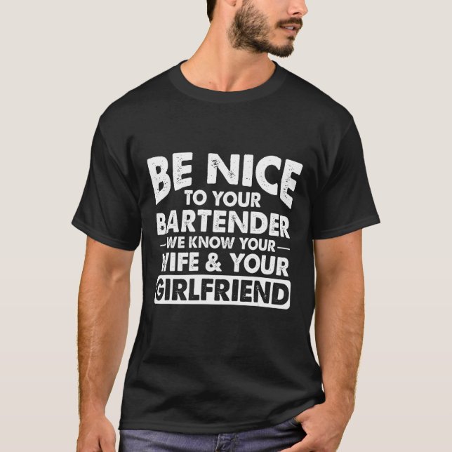 Camiseta Garçom, conhecemos sua esposa GF (Frente)