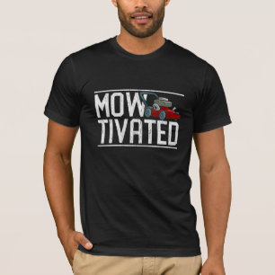 Camiseta Garçom Engraçado Lâmpada do Presente Mower Gras