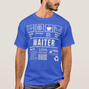 Camiseta Garçom - Restaurante Humor Dizendo Graduação