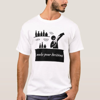 Camiseta Garçom, tomo decisões
