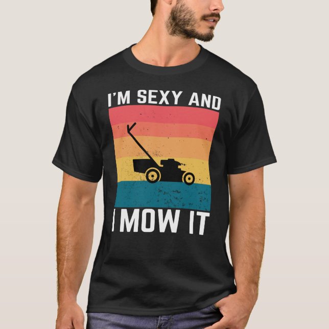 Camiseta Garçons Sexy Presente - Sou Sexy e Mau, Engraçado (Frente)
