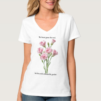 Camiseta Garden Delight Bouquet of Flowers Tshirt