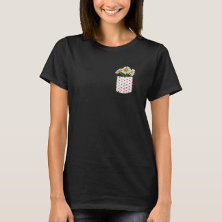 Camiseta Garden Flower Blossoms Nature Floral Pocket Daisy