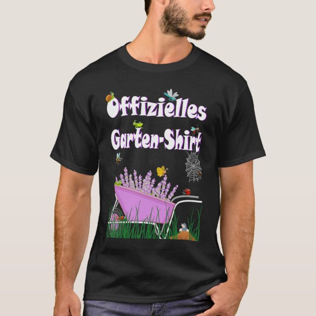 Camiseta Garden gardening hobby gardeners insects (Frente)