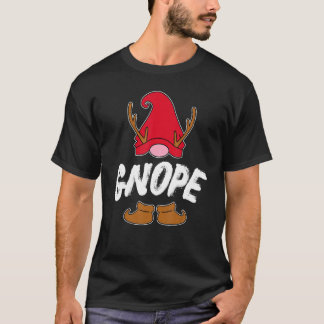 Camiseta Garden Gnome Gnope Tomte Scandinavian Sweden Nope 
