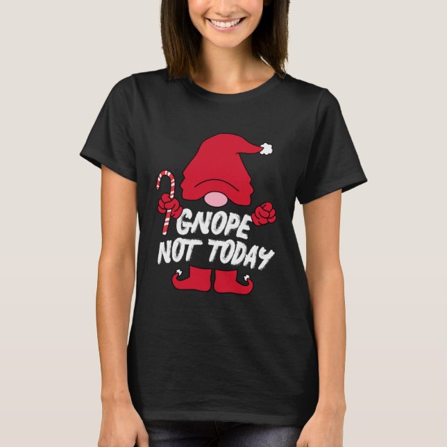 Camiseta Garden Gnome Gnope Tomte with Gnome hats for Adult (Frente)