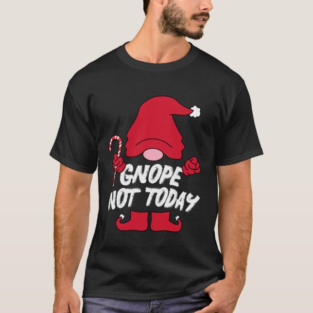 Camiseta Garden Gnome Gnope Tomte with Gnome hats for Adult (Frente)