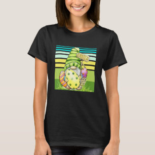 Camiseta Garden Gnomo Cony Páscoa Cesta de Ovos Tomte Nisse