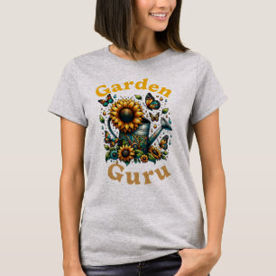 Camiseta Garden Guru Watting Can e Cinzas de Girassóis