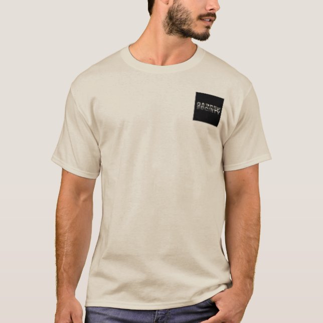 Camiseta Garden Society- Album Logo (Frente)