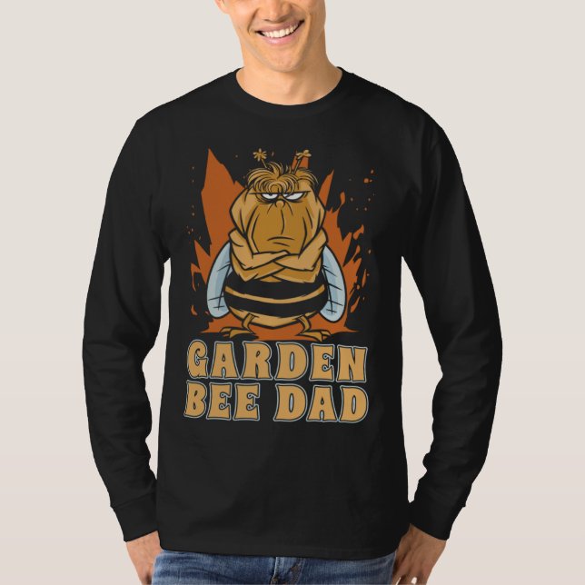 Camiseta Gardener Dad Flowers Garden  Plants Gardening Bees (Frente)