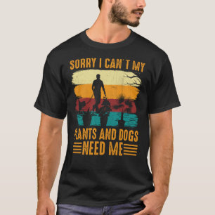 Camiseta Gardener dizendo que sinto muito por eu conseguir 