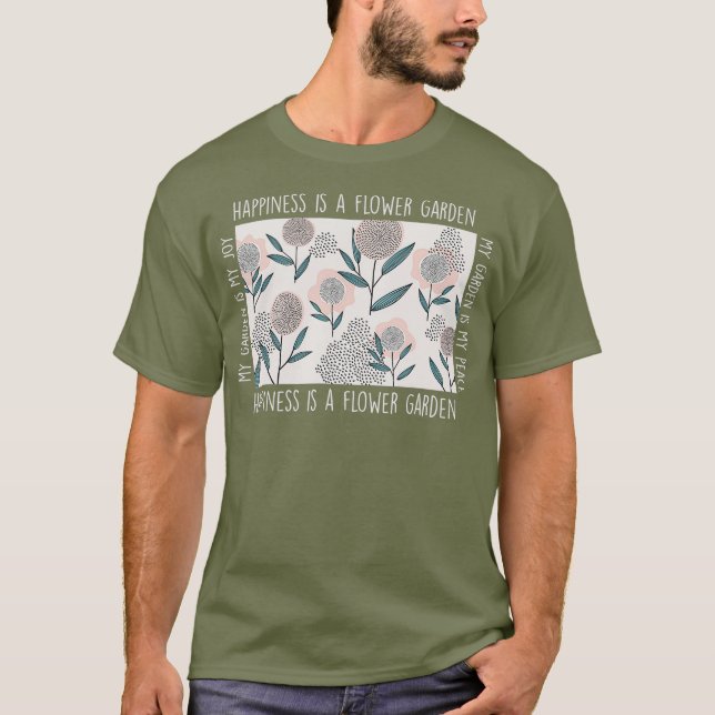 Camiseta Gardener Florist Garden Gardening Florit Gift (Frente)