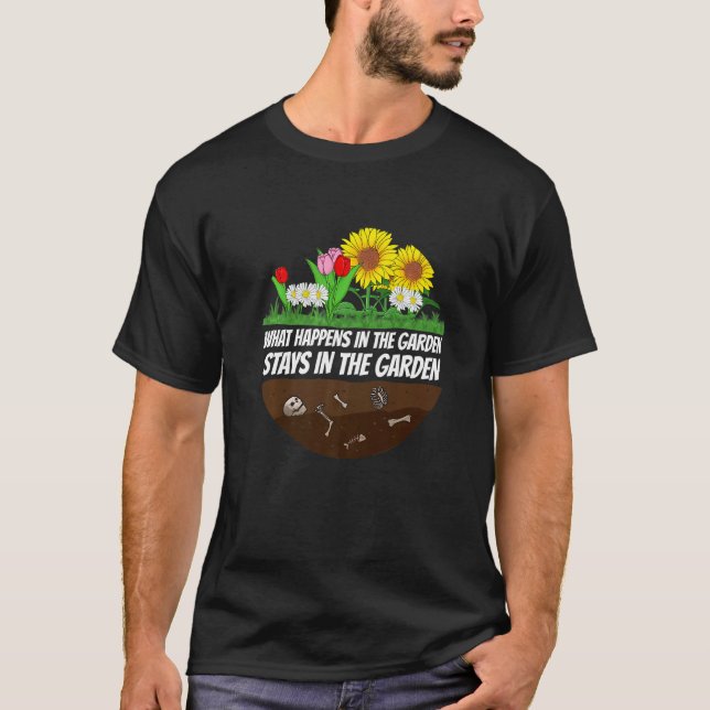Camiseta Gardener  Gardening (Frente)