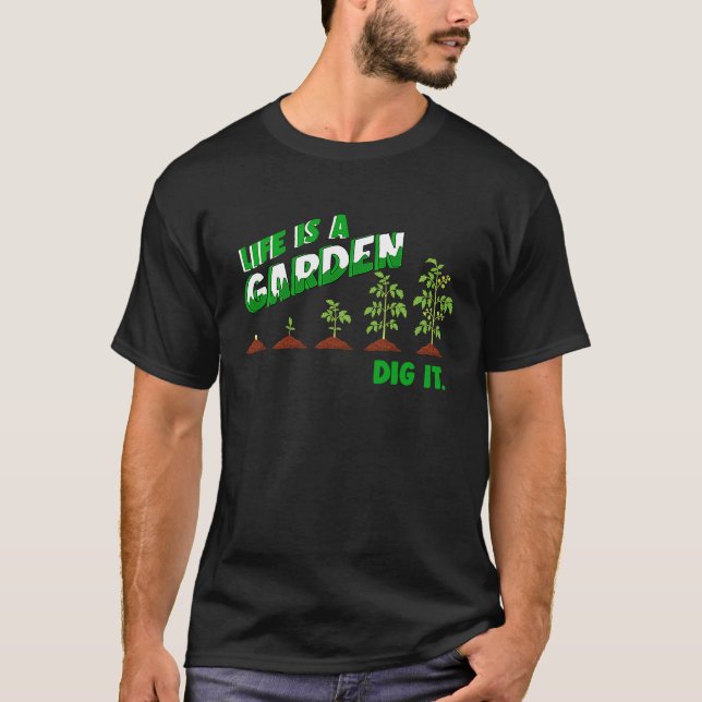 Camiseta Gardener horticulture gardening landscaping garden (Frente)