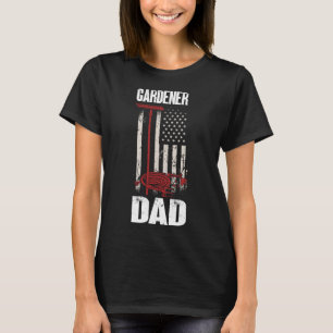 Camiseta Gardener Pai Us Flag Gardener