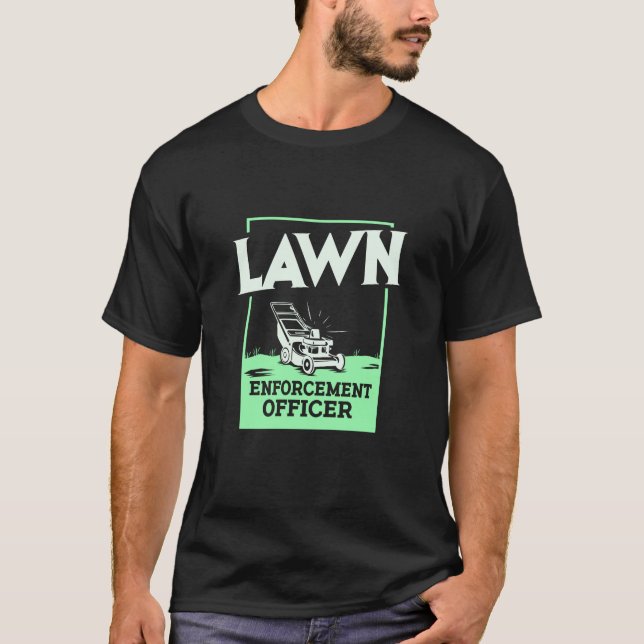 Camiseta Gardening Lawn Mower Gift (Frente)