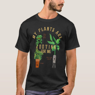 Camiseta Gardening Minhas Plantas Estão Arrastando Para Mim