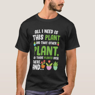 Camiseta Gardening Plant Crazy Gardeners Lady