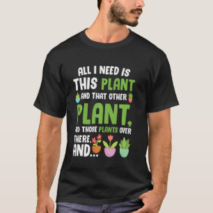 Camiseta Gardening Plant Crazy Gardeners Lady