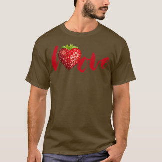 Camiseta Gardening Strawberries and Fruit Strawberry Pickin