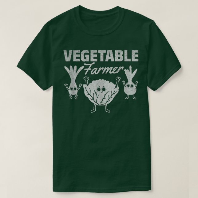 Camiseta Gardening Vegetables Gardener Funny Vegetable Farm (Frente do Design)
