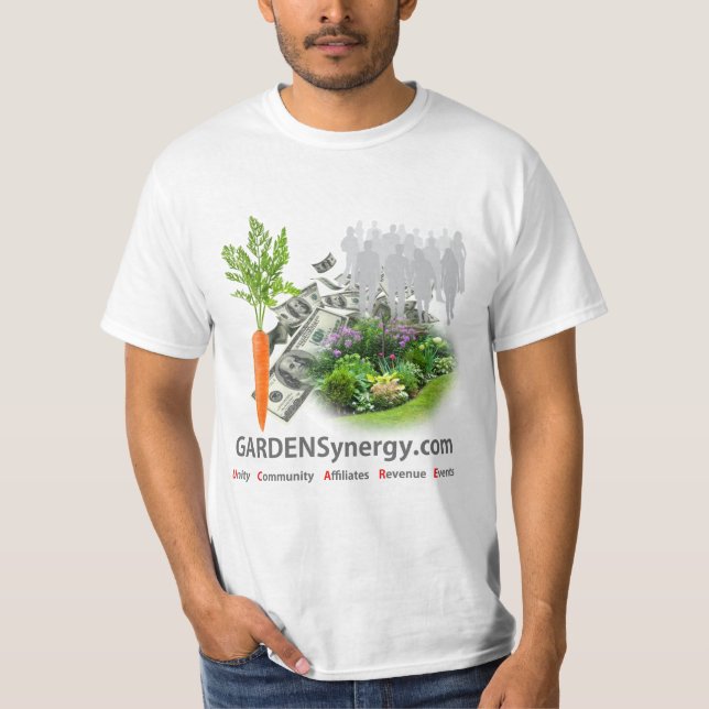 Camiseta GARDENSynergy - T-Shirt - Caras (Frente)