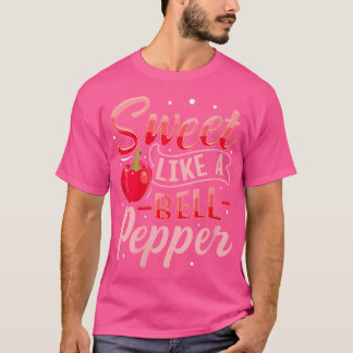 Camiseta Gardinha De Pimenta Verde Para Mulheres