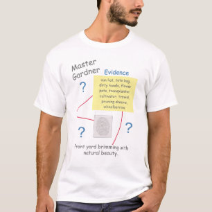 Camiseta Gardner Conselho de Resolução de Provas de Crime M