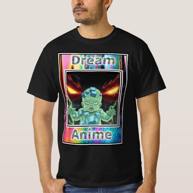 Camiseta Garfield Green Dream Anime (Frente)