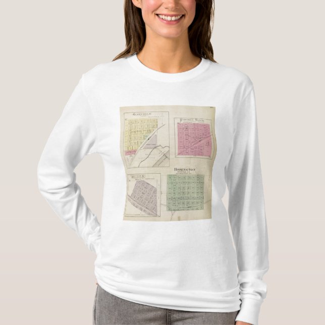 Camiseta Garfield, rocha do Pawnee, Heizer, Hoisington, (Frente)