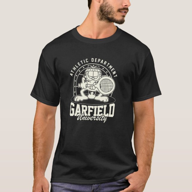 Camiseta Garfield - Tênis University Athletic Department (Frente)