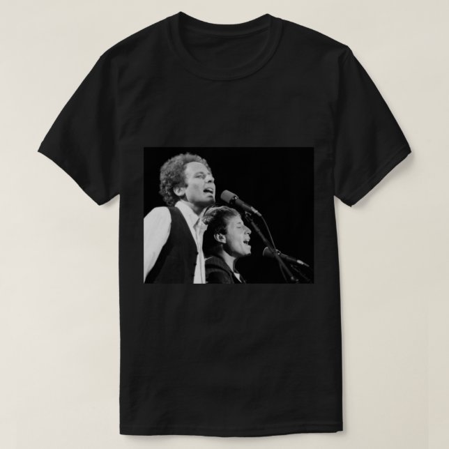 Camiseta Garfunkel &amp; Paul Simon Concert Poster (Frente do Design)