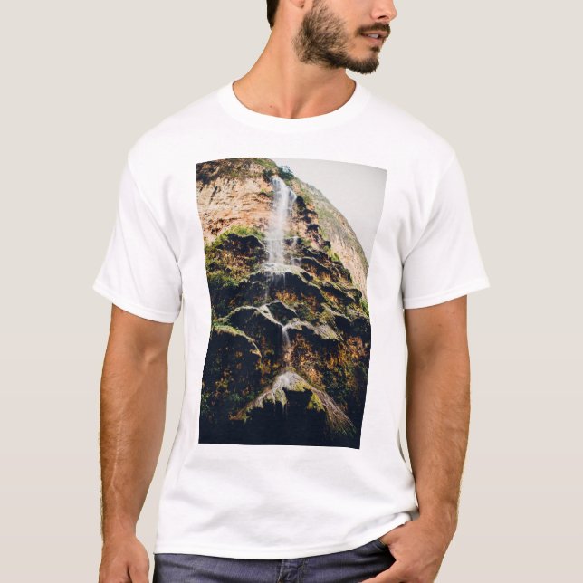 Camiseta Garganta de Arbol De Navidad Sumidero (Frente)