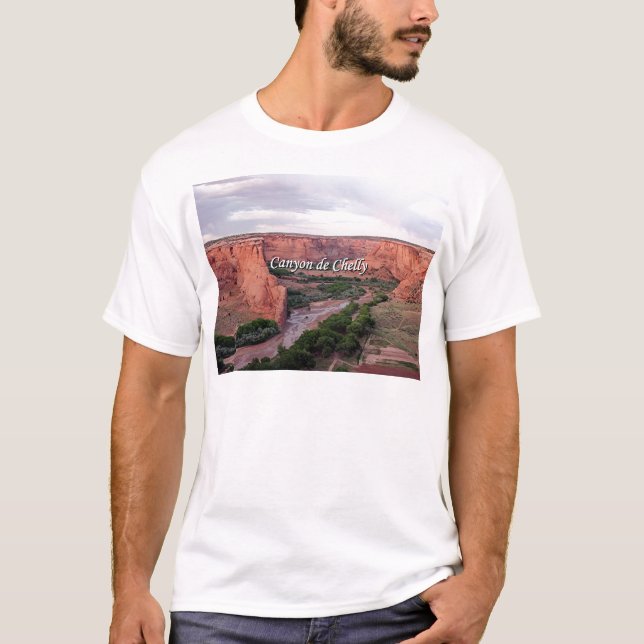 Camiseta Garganta de Chelly, arizona, no por do sol (Frente)