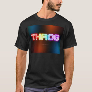 Camiseta Garganta de SlipperyJoe com um tipo de cinza arco-