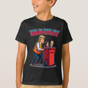 Camiseta Garge Engraçado Para Trump Mega E Mgga 2024