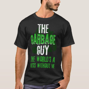 Camiseta Garge Truck Reciclar Resíduos Coletor de Lixo Terr