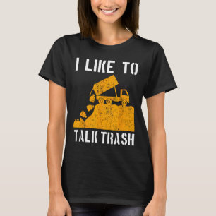 Camiseta Garge Truck Waste Reciclar Trash Collector Earth D