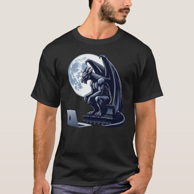 Camiseta Gargoyle Full Moon (Frente)