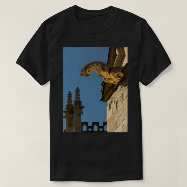 Camiseta Gargoyles sobre o Ministro de York Long (Frente do Design)