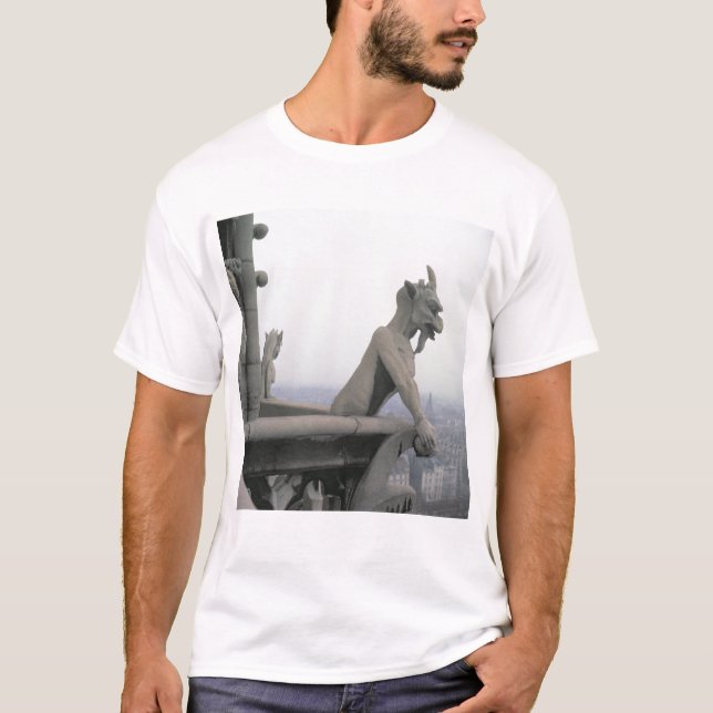 Camiseta Gárgula da balaustrada do grandioso (Frente)