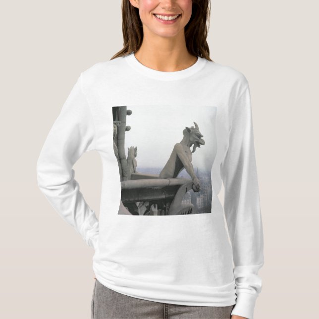 Camiseta Gárgula da balaustrada do grandioso (Frente)