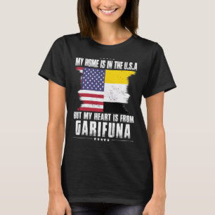 Camiseta Garifuna American Patriot Cultivou Orgulho Lar Cor