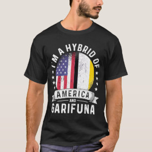 Camiseta Garifuna American Patriot Grown Flag Humor