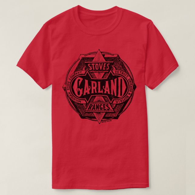 Camiseta Garland Stoves e Ranges (Frente do Design)